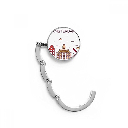 Porte pliable sac table Amsterdam motif artistique
