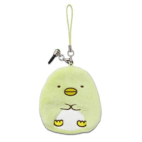 内藤デザイン研究所(Naitou Design) すみっコぐらし イヤホンジャックミニポーチ ぺんぎん? 雑貨 6歳～ 本体サイズ:幅8.5㎝×奥行2.5㎝×高さ9.5㎝