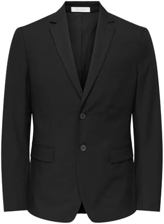 Only & Sons Herren Onskyle Super Slim 550 Fit Blazer Frml, Black, 58