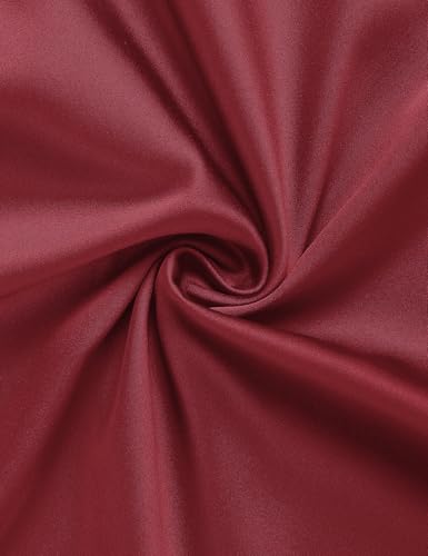 Image of MEROKEETY Women's Summer Satin Strapless Bodycon Dress 2026 Backless Tube Wedding Guest Cocktail Formal Party Maxi Dresses