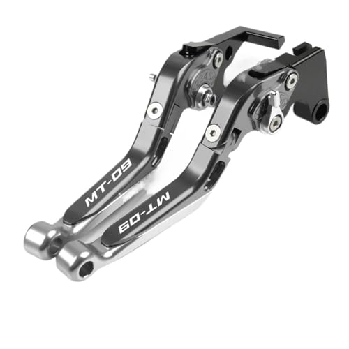 �̂��߂Ƀ��}�n MT-09 MT09 2014-2020 �N���b�`���o�[ �u���[�L���o�[�Z�b�g �����\ �܂肽���݃n���h�����o�[ �I�[�g�o�C���i(Silver)