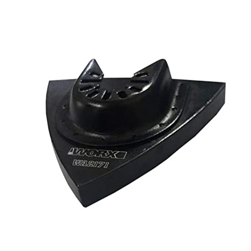 WORX WA2171 Schleifplatte - 1 Stück - Schleifplattestärke 3mm - universal kompatibel für WORX Sonicrafter-Geräte und andere Werkzeuge - Klettbaufnahme