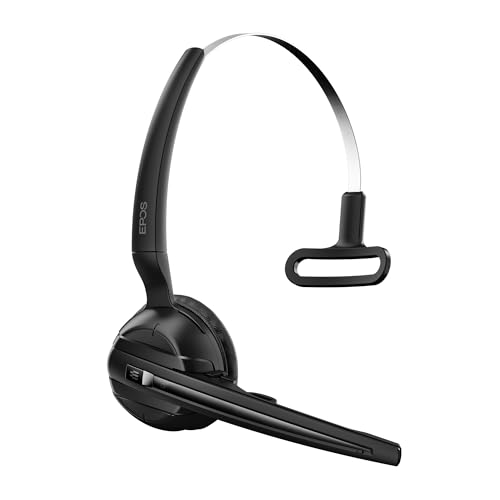 Lot De 10 Casques Sennheiser PC 2 CHAT – Mono, Jack 3,5 Mm, Noir – Occasion Peu Utilisés