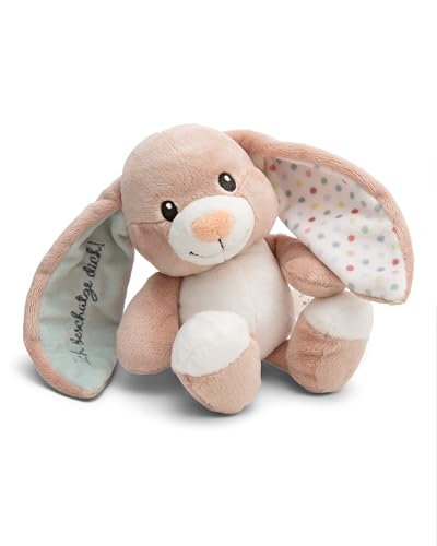 NICI Kuscheltier Hase Fjella Ich beschütze Dich 25cm - rosa - Stofftier aus weichem Plüsch, niedliches Plüschtier zum Kuscheln und Spielen, für Kinder & Erwachsene, tolle Geschenkidee | 61881