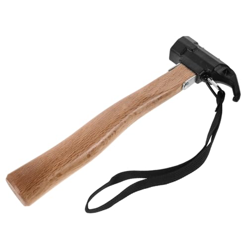 Uonlytech Tent Stake Puller Hammer Camping Tool Set Metal Head for Outdoor Activities