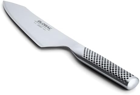 Global 7 Inch Oriental Chef's Knife - Lightweight Japanese Stainless Steel, Razor-Sharp Edge, Made in Japan, G-4 - Thumbnail 3