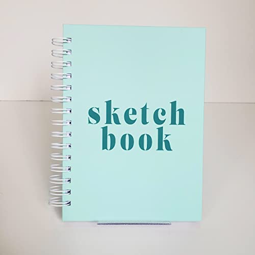 Sketchbook para Aquarela 21x15 cm Espiral 240g 100 páginas (Verde-claro)