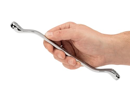 Image of TEKTON 5 /8 x 11 /16 Inch 45-Degree Offset Box End Wrench | WBE23316