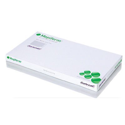 Mepiform Scar Reduction Dressing 2x3 Inch/5x7,5cm 5 Pcs Minimise Prevent Scars by Health & Beauty