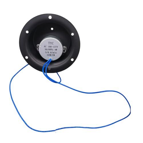 Motor rotatorio lento para bola de discoteca Artibetter, 110 V, resistente, fácil de instalar, para decoración con bola espejada miniatura 6