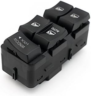 Master Power Window Switch - Driver Side Door - Fits Chevrolet Impala, Buick Rendezvous 2000, 2001, 2002, 2003, 2004, 2005 - Window Switch for Chevy - Replaces GM part 10283834, 10422427, 901-001