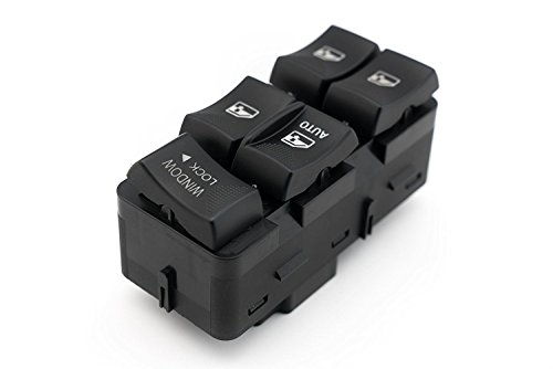 Master Power Window Switch - Driver Side Door - Fits Chevrolet Impala, Buick Rendezvous 2000, 2001, 2002, 2003, 2004, 2005 - Window Switch For Chevy - Replaces Gm Part 10283834, 10422427, 901-001 #TOP15