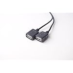 EKYLIN-Car-Hard-Wire-Charger-12V-to-5V-Dual-USB-Female-Port-Charging-Cable-Direct-Link-Step-Down-Converter-Power-Supply-for-Dash-Camera-Car-DVR-GPS