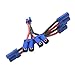 LINSYRC 3-Pack EC5 Plug Parallel Battery Connector Cable 1-Female to 2-Male Adapter Splitter with 10cm 12awg Silicone Wire for DJI Phantom Quadcopters Multirotors RC LiPo Battery