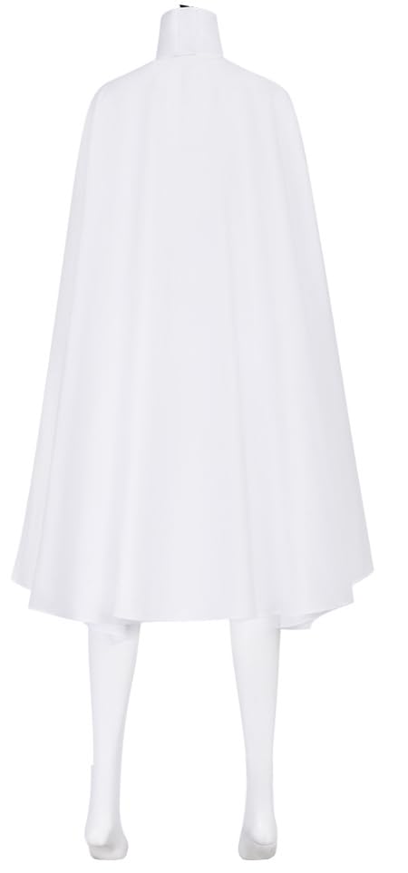 Women Queen Emma Frost Cosplay Top Cloak Gloves Socks Emma Frost Costume White Uniform for Halloween: White Uniform 3X-Large