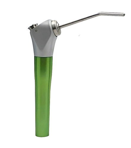 EAST Dental New supply Coloful Air Water Spray Triple Three Bend Way Syringe with Nozzles (1PCS, Green)