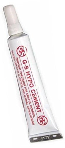 Jewelry Displays & Boxes G-S Hypo Cement (2 Pack) - White, Low to Medium Viscosity, Precision Applicator, Arts, Crafts, Sewing, Jewelry Making