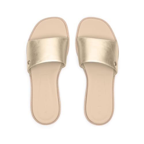 Image of REEF Sunny Arrianah Women's Fashion Slide Sandal, Soft Molded Footbed, Arch Support