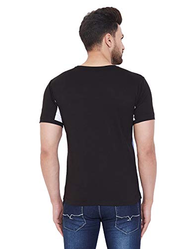 Image of GRITSTONES Printed Half Sleeve Round Neck T-Shirt for Men - GSHSPNT2512 P