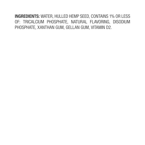 Image of Pacific Foods Hemp Original Unsweetened Plant-Based Milk, Keto Friendly, 32 Fl Oz (Pack of 12)