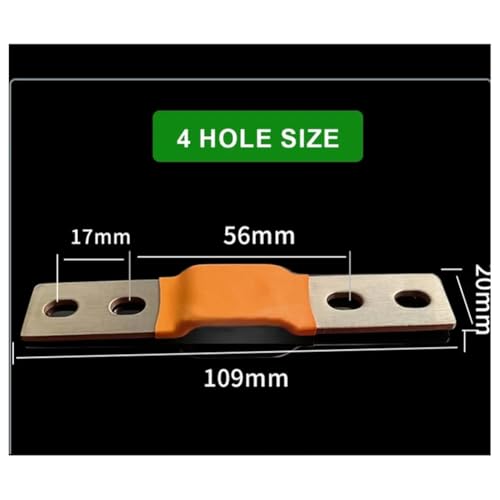 Distance du trou de vis en feuille de cuivre 56 pour batterie lithium