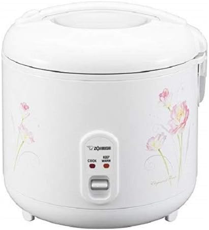Zojirushi NS-RPC18FJ Rice Cooker and Warmer, 10-Cup (Uncooked), Tulip