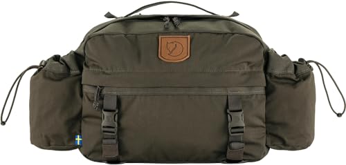 Fjällräven Unisex Singi 10 Hüfttasche, Dark Olive, One Size