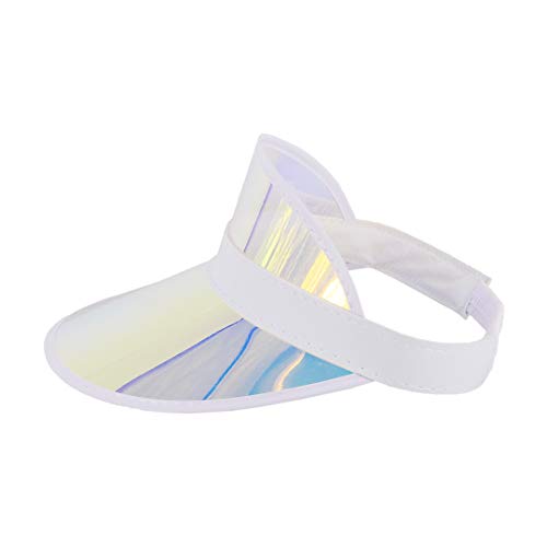 Image of Surkat Plastics Clear Sun Visors UV Protection Hat Cap Headwear Sunhat for Golf Tennis Beach Cycle