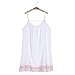 FAPIZI ♥ Women Dress Women Backless Short Summer Beach Mini Dress Sundress (L, White)