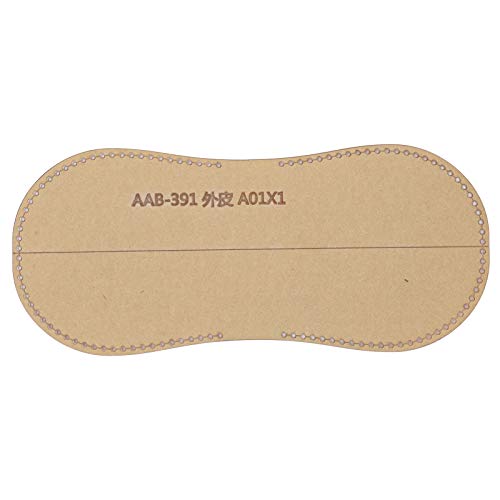 Fydun Münzgeldbörse Herstellung Vorlage Leder Brieftasche Muster-Set Herstellung Schablonenset Klare Acryl-Vorlage für DIY Leder Bastelwerkzeug