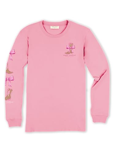 Simply Southern Youth Relaxed-Fit Long Sleeve T-Shirt | Half Cowgirl Half Girly | Preppy and Stylish Girl's T-Shirt, Small2