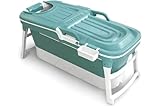 Foresta faltbare Badewanne Erwachsene XXL 150 cm | Klappbare mobile Badewanne ideal für kleine Badezimmer | foldable bathtub | tragbare Klappbadewanne zum Aufstellen