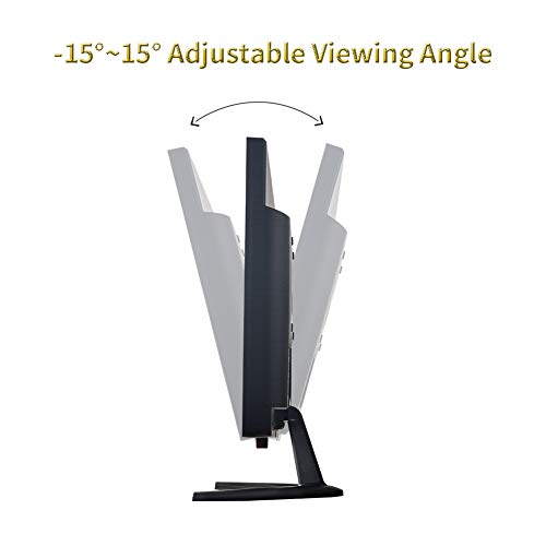 Image of 19 inch CCTV Security Monitor, Cocar Security Surveillance Monitor for Home Security Systems Surveillance Camera STB PC, 1280x1024 Vesa 10 * 10 Mounting Built-in Speaker, BNC /VGA /HDMI /Audio in & Out