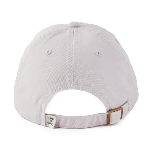 Image of Life is Good Adult Chill Baseball Cap, Low-Profile Adjustable Snap Back, Embroidered Hat for Men and Women