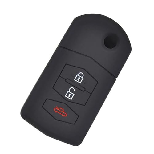 Botones carcasa llave compatible con Mazda 3 con acabado resistente y tacto preciso M3 3