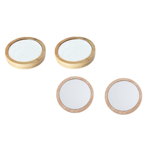minkissy 8 espejos compactos para maquillaje portátiles miniatura 5