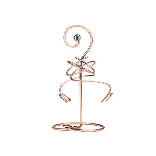 Soporte para botellas de vino doble en hierro forjado miniatura 4