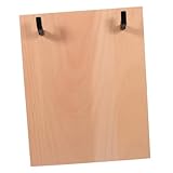 TEHAUX Desk Calendar Holder Stylish Bracket Beech Base for Easy Page Flipping Elegant Office Desk Accessory for Home and Workspace Decor