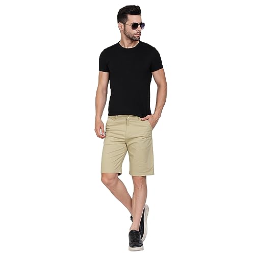 Image of DUPER Men's Regular Fit Cotton Stretchable Welt Pocket Casual /Outdoor Shorts
