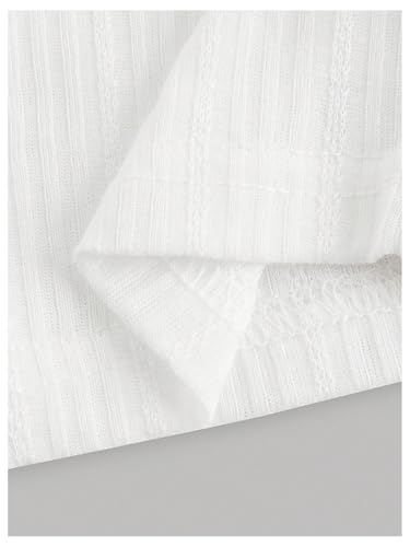 Girl's Long Sleeve Light Weight Cropped Cardigan Open Front Ribbed Knit Outerwear Shrugs3