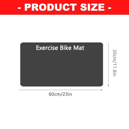 Tapis de course et vélo tapis de protection de sol épais anti-vibrations x2 - 5