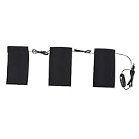 Alomejor 5 V 2A 8.5W Heizkissen Elektrische Heizkissen f¨¹r Kleidung USB Heizkissen Set f¨¹r Outdoor Winter Camping