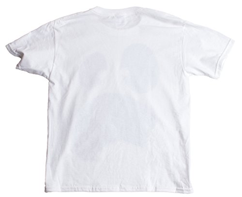 Silly Ghost Face | Spooky Halloween Ghoul Face Easy Costume Youth T-Shirt-Youth,S White #TOP2