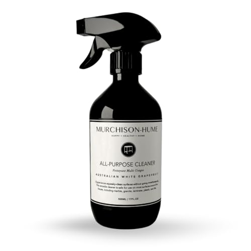 Murchison-Hume All-Purpose Cleaner Natural, Non-Toxic, Safe on All Surfaces Plant-Based Multi-Surface Spray for Kitchen, Bathroom & Home 17 oz-Australian White Grapefruit