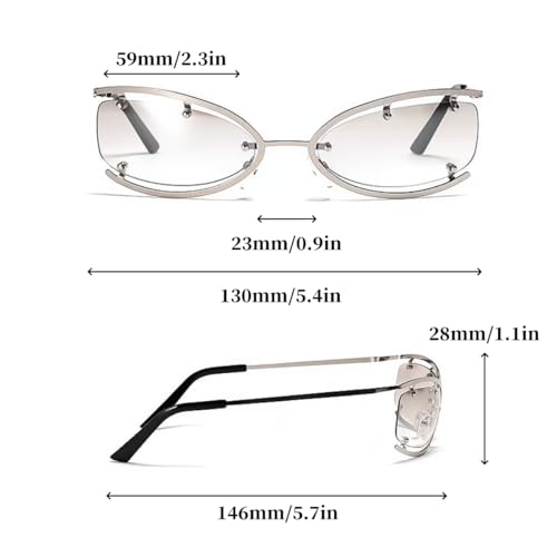 Sunglasses Fashionable Men's and Women's Sunshade Sunglasses Classic Retro Design Style Metal Frame2