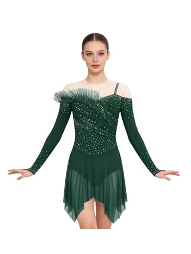 Robe de ballet lyrique inhzoy vêtement performance danse femme