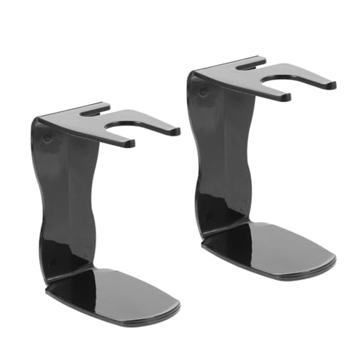 minkissy Safety Razor Stand Shaving Brush Stand Holder Compact Razor Brush Organizer Men's Shaving Supply