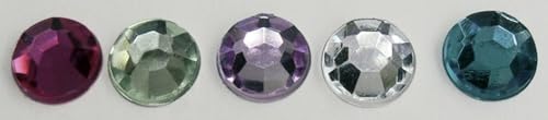 Cabochons adhésifs 1cm pour coller sans bavure vos petites décorations rondes