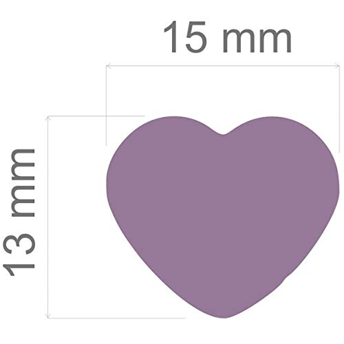 Toke e Crie 5792, Furador Papel e EVA, Regular Coração com Alavanca 16 mm, Multicolor