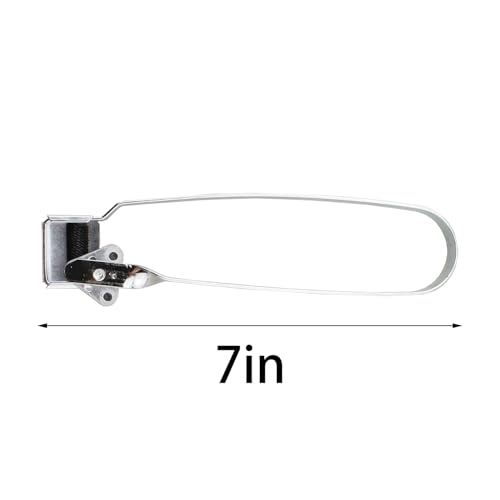 Encendedor de acero plateado de 7 pulgadas TAODAN miniatura 2